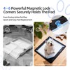 Pee Pad Holder,Folded Non-Slip for Potty Tray with Magnetic Lock,M:24"x28"