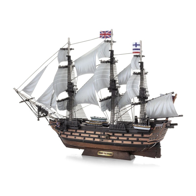 DCD Model Kit HMS Victory British Navy Ship Steel Model
