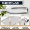Stainless Steel Spoon Rest for Kitchen Stove Top, Herogo Large