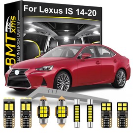 LED Interior Light Kit Replacement for LEXUS IS300 IS250 IS350 IS200t ISF 2014 2015 2016 2017 2018 2019 2020