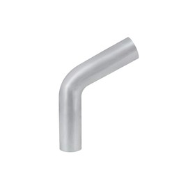 HPS AT60-350-CLR-56 6061 T6 Aluminum Elbow Pipe Tubing, 16 Gauge, 60 Degree Bend, 3.5" OD, 0.065" Wall Thickness, 5-5/8" Center Line Radius
