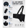 Adjustable Neoprene Shoulder Holster for Concealed Carry – Breathable Underarm