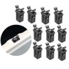 UtySty 10 Pack Trash Can Press Switch Waste Bin Door