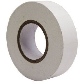 All Trade Direct 1X White Electrical PVC Insulation Tape 19Mm X 20M Professional British Standard