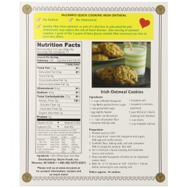 Mccann's Irish Oatmeal Quick Cooking Rolled Oats, 16 Ounce