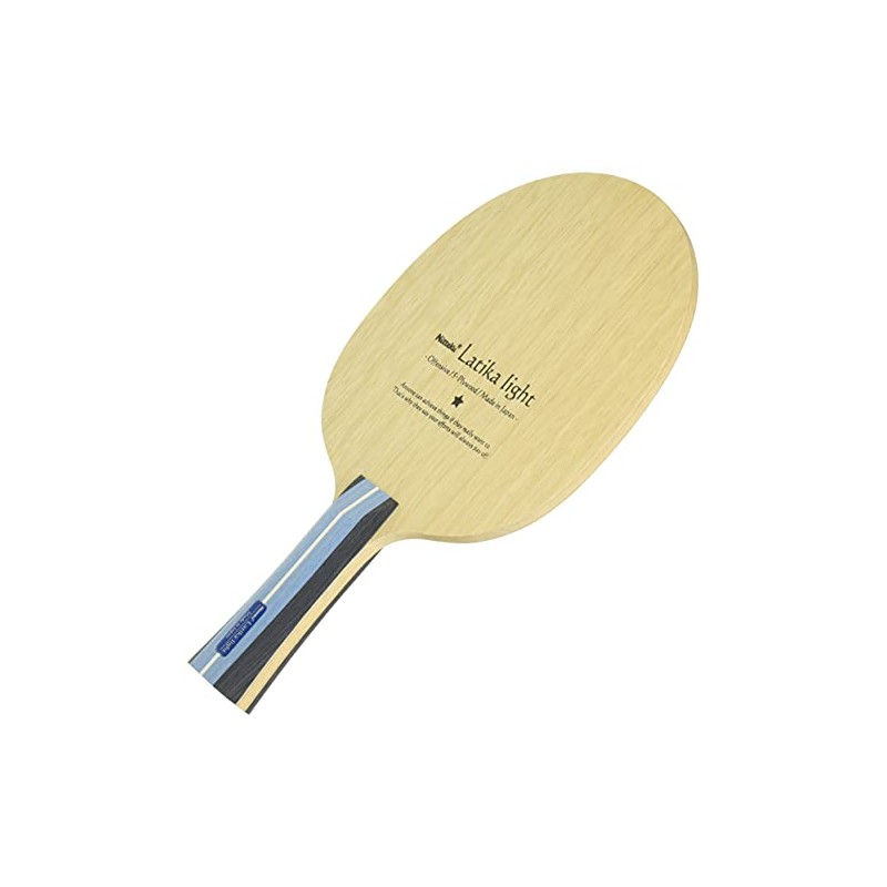 Nittaku NE-6871 Table Tennis Racket, Lattica Light, Shake Hand, for