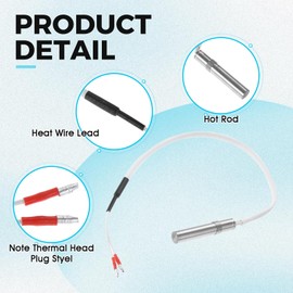 Hot Rod Grill Igniter Replacement for Green Mountain, Daniel Boone Wood Pellet and Jim Bowie Pellet Smokers