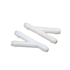 sourcingmap 20Pcs 3mm Inner Dia Y Shape Joiner Air Water Fuel Tube Connector