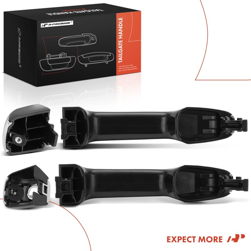 A-Premium Front Driver and Passenger Side Exterior Door Handle with