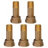 Midline Valve XND0034-OM-5 Brass Water Meter Coupling Adapter Pipe Fitting;