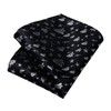 DiBanGu Christmas Black White Tie for Men Festival Necktie and