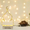 LED Eid Moonlight Lamp Ramadan Mubarak Decorative Lights Multipurpose Durable