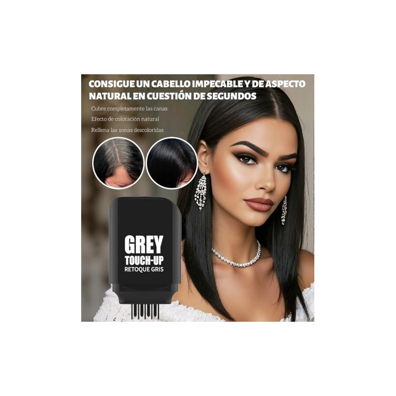 2 en 1 Peine de Tinte para Cabello,Barra reparadora de
