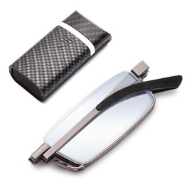 [JIMMY ORANGE] 携帯用の折りたたみ老眼鏡の男女共通 リーディンググラス レディース 老眼鏡 レディース お洒落 人気 ブルーライトカット 折り畳み 老眼鏡 メンズ おしゃれDG150