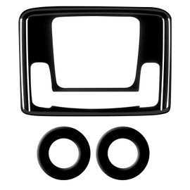 CMD Honda Vezel Compatible with the new VEZEL RV3/RV4/RV5/RV6 Accessories Parts Room Lamp Panel Overhead Console Panel Downlight Garnish Interior Panel Interior Parts Room Lamp Garnish Black