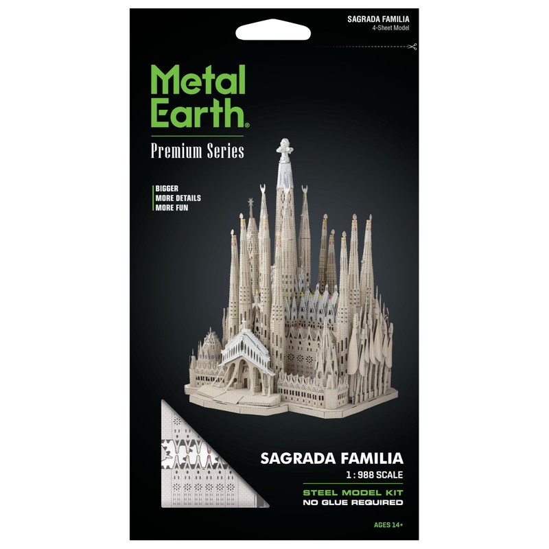Metal Earth Premium Series Sagrada Familia 3D Metal Model Kit