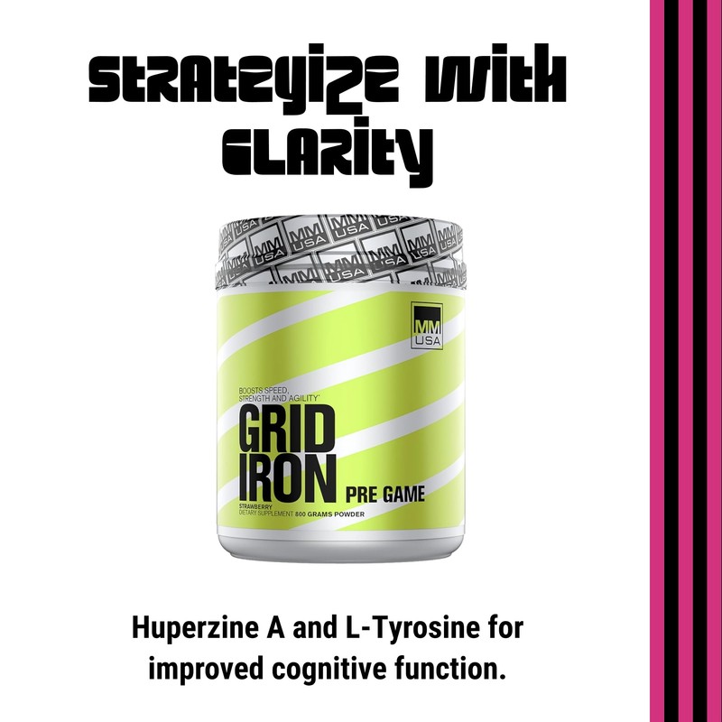 Gridiron Pre-Game: Advanced Athletic Performance Formula For Peak Results. Muscle