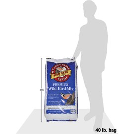 Meadow Ridge Farms Premium Wild Bird Seed Mix, 40-Pound Bag