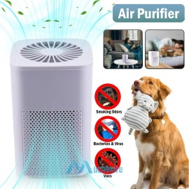 MUCH 360° Air Purifier HEPA Ionizer Portable Home Large Room Air Cleaner Freshener US