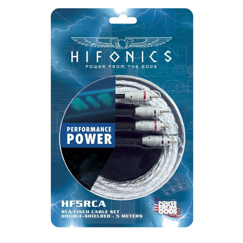 Hifonics Cinchkabel 5 M Kabel Audiokabel