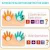 Wooden Maths Toy Counting Learning for Children, Educational Calculation Game