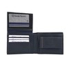 Sergio Tacchini Mens Genuine Leather Slim Wallet with Card Slots