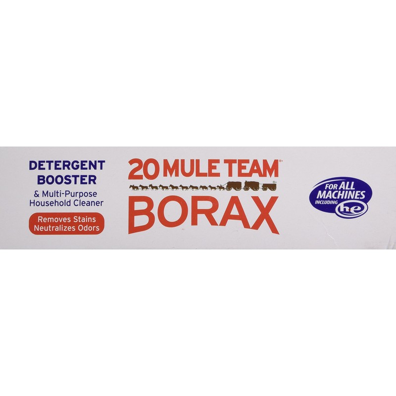 Borax 20 Mule Team Detergent Booster, 65 Oz.