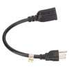 Nema 5‑15P to 5‑20R Adapter 14AWG Heavy Duty 15 Amp