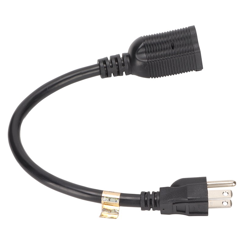 Nema 5‑15P to 5‑20R Adapter 14AWG Heavy Duty 15 Amp