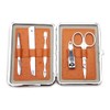 Geneva Manicure Set in Faux Leather Case with 5 Pieces