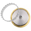 Quality Importers Analog Humidity Hygrometer - HYG-75G Gold