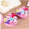 BIUDECO 2boxes Soap Flower Soap Creative Mothers Day Present Set