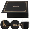 Operitacx 5 Pcs Black Gold Certificate Covers: A4 Size Document