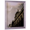Craig Frames 314WH, Ornate White and Silver Picture Frame, 8.5