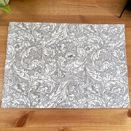 Bachelors Button Tea Towel William Morris Cotton Floral Kitchen Dish Wash Cloth 75cm x 45cm