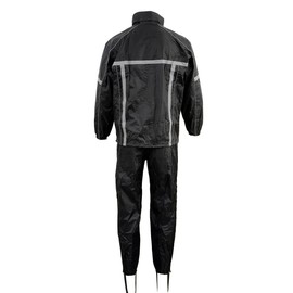 Milwaukee Leather Men's Motorcycle Riding Water Resistant Rain Suit - 5X-Large - 5X-Large