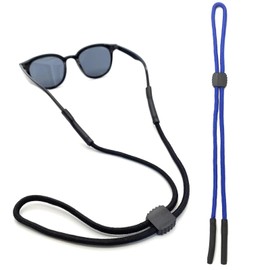 UPIONIC Eye Glasses Strap Sunglasses Eyeglasses Holder for Men Women Kid Eyewear Rope String Keeper Lanyard Retainer，1PCS-Blue