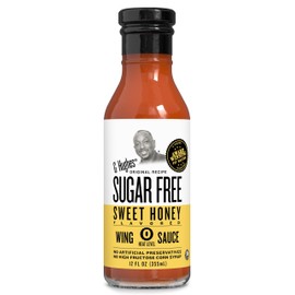 G Hughes Mango Habanero Wing Sauce, Sugar Free, No Artificial Preservatives, 12 Ounces (Pack Of 6)