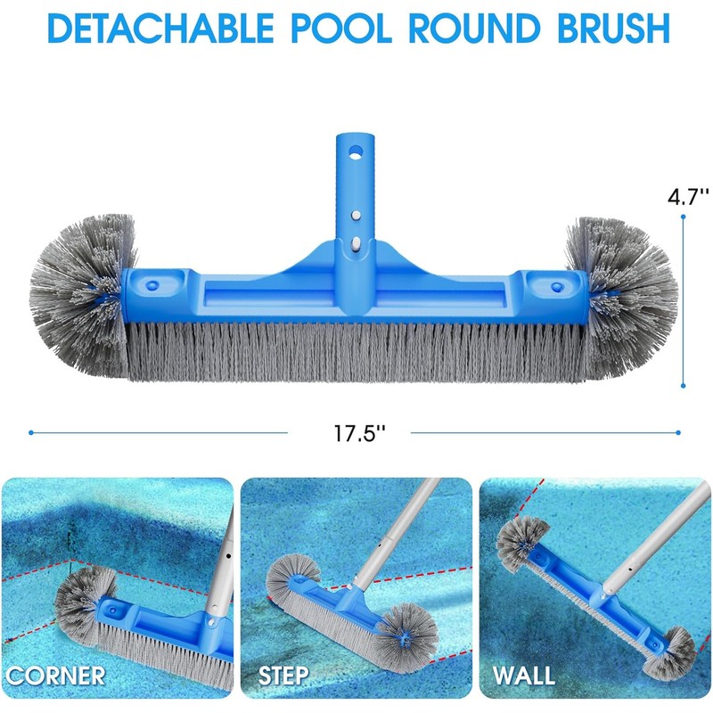 TidyMister All in One Pool Cleaning Kit - 18'' Repairable