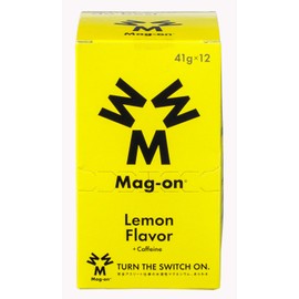 Mag-on TW210179 Energy Gel, Lemon Flavor, Pack of 12
