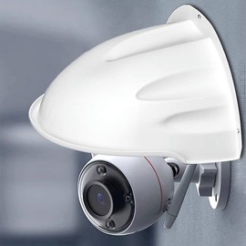 Outdoor CCTV Protective Cover White