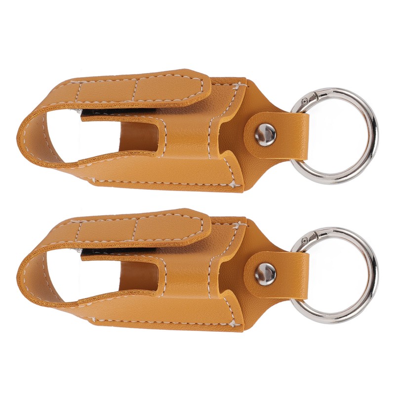 2pcs Inhaler Carrying Holder Clasp Closure Safety Carabiner Clip Portable