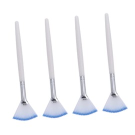 SAFIGLE 4pcs for Facial Masks Soft Mud Applicator Tools for Makeup Lightweight Portable Beauty Brushes for Skincare for Home and Travel Use