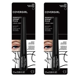 COVERGIRL Pack of 2 Perfect Point Plus Liquid Liner, Black Onyx 200