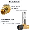 Lyfengdeam Water Hammer Arrestor Toilet 7/8 Inch, Shock Absorbing &