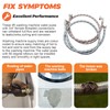 【UPGRADED】4FT Stainless Steel Washer Hoses with 90 Degree Elbows by