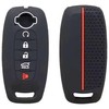 Genérico Funda de Silicona para Llave de Coche Nissan Versa