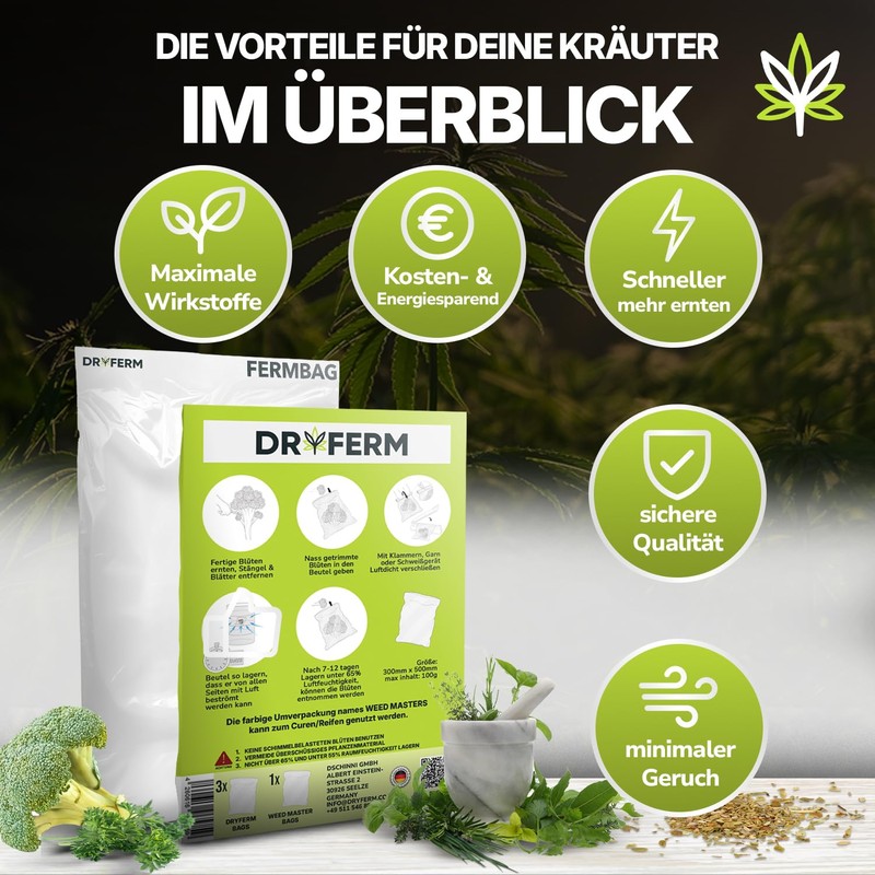 Dschinni DryFerm - Revolutionary Dry Bag Ripening & Drying Bag