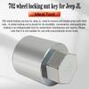 JEUCLEL JL 702 for 27mm Nuts, Jeep Wheel Lock Nut