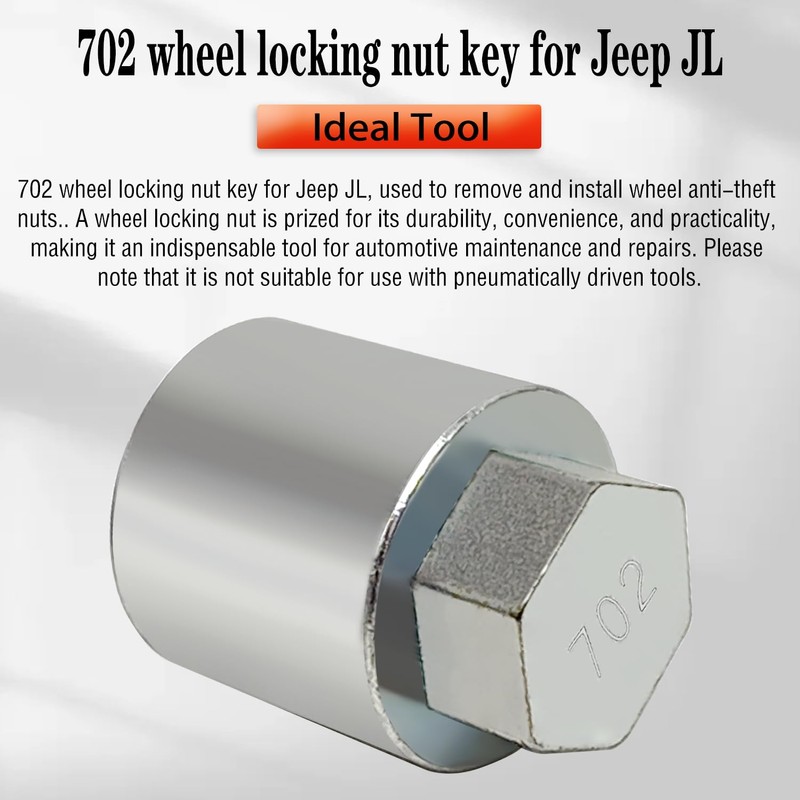 JEUCLEL JL 702 for 27mm Nuts, Jeep Wheel Lock Nut